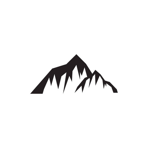 Mountain icon design template vector illustration