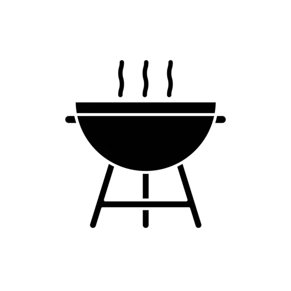 Illustration Vectorielle Modèle Icône Barbecue — Image vectorielle