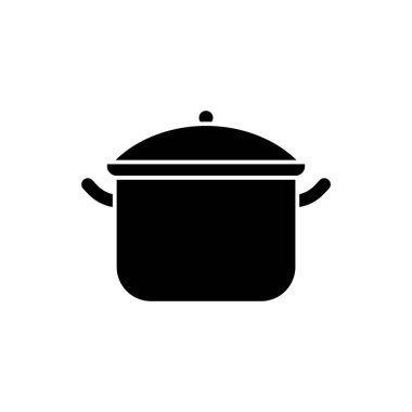 Güveç simgesi tasarımı vektör çizimi