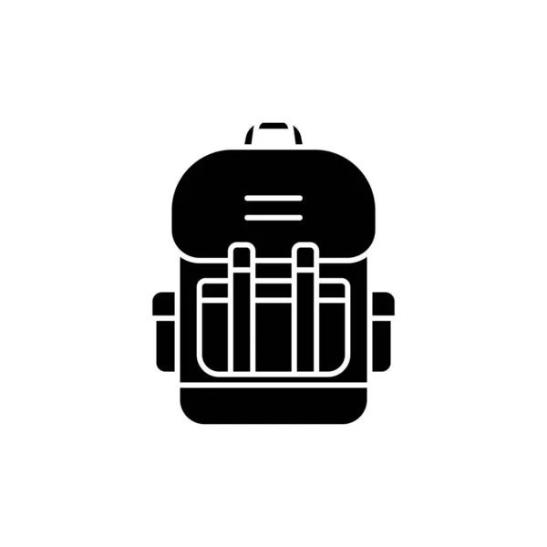 Backpack Icon Design Vorlage Vektor Illustration — Stockvektor