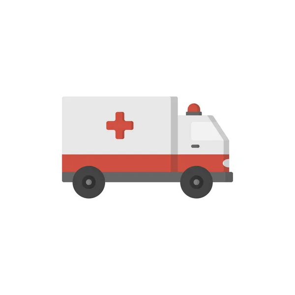 Ambulans Simgesi Tasarımı Vektör Çizimi — Stok Vektör