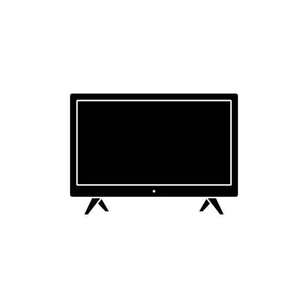 スマートテレビのアイコンデザインテンプレートベクトルイラスト — ストックベクタ