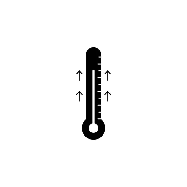 Thermometer Pictogram Ontwerp Template Vector Illustratie — Stockvector