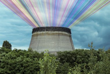 alan ve gökyüzü bulutlu 