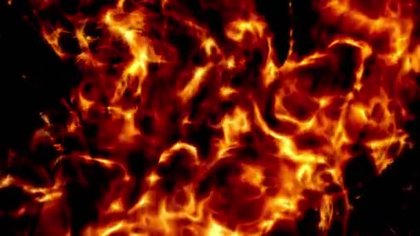 Incendie abstrait — Video