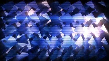 Abstract Futuristic Flickering Background 