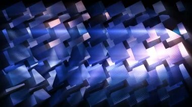 Abstract Futuristic Flickering Background 