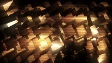 Abstract Futuristic Flickering Background 