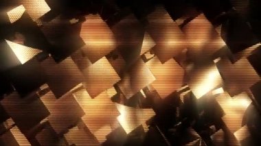 Abstract Futuristic Flickering Background 
