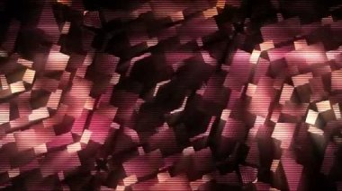 Abstract Futuristic Flickering Background 