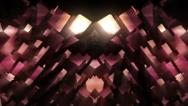 Abstract Futuristic Flickering Background — Video Stock
