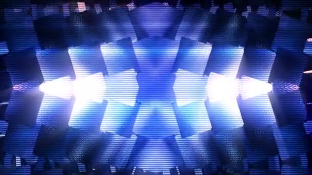 Abstract Futuristic Flickering Background — Video Stock