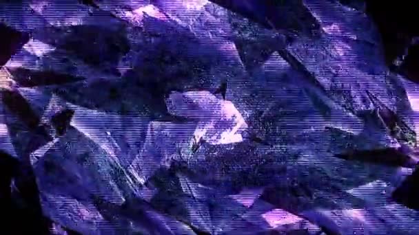 Abstract Futuristic Flickering Background — Video Stock