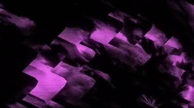 Abstract Futuristic Flickering Background 