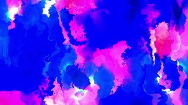 Renkli Sanat Arkaplan Canlandırma Döngüsü