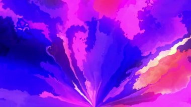 Renkli Sanat Arkaplan Canlandırma Döngüsü