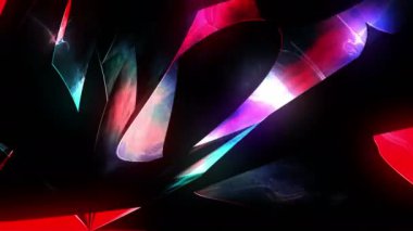 Abstract Glowing Background Loop