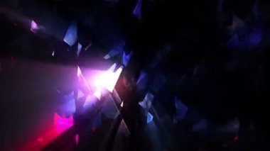 Abstract Glowing Background Loop