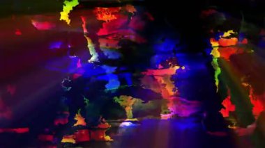 Abstract Glowing Background Loop