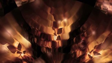 Abstract Glowing Background Loop