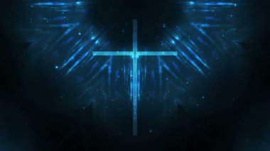 Abstract Glowing Background Loop