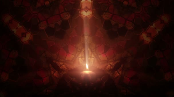 Fondo Abstracto Velas — Vídeos de Stock