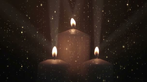 Abstract Background Candles — Stockvideo
