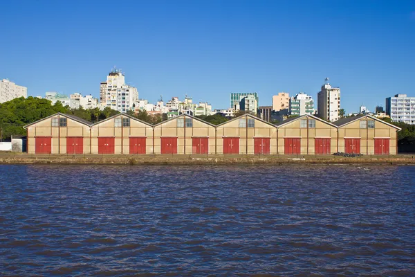 Porto de Porto Alegre — Fotografia de Stock