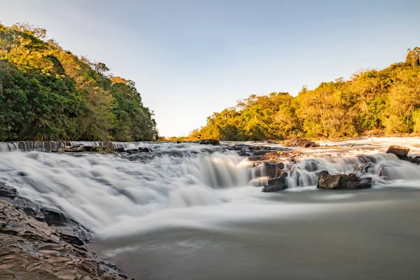 Capela Rosario Dam Cadeia River Forest Sao Jose Hortencio Rio — Stock Photo, Image