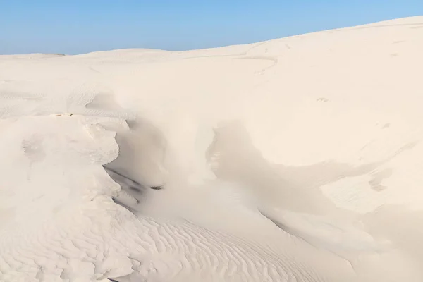 Duinen Met Windmerken Bacopari Mostardas Rio Grande Sul Brazilië — Stockfoto