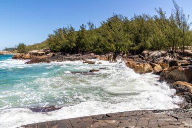 Praia da Barra, Garopaba, Santa Catarina, Brezilya