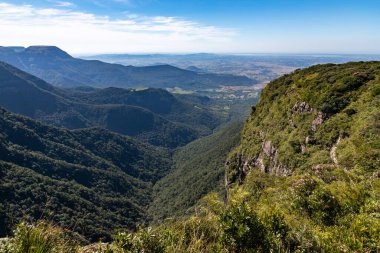 Indios Coroados Canyon, Cambara do Sul, Rio Grande do Sul, Brezilya