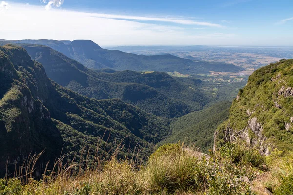 Indios Coroados Canyon, Cambara do Sul, Rio Grande do Sul, Brezilya