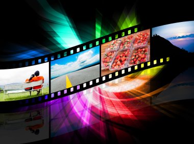 Siyah Şerit film kavisli