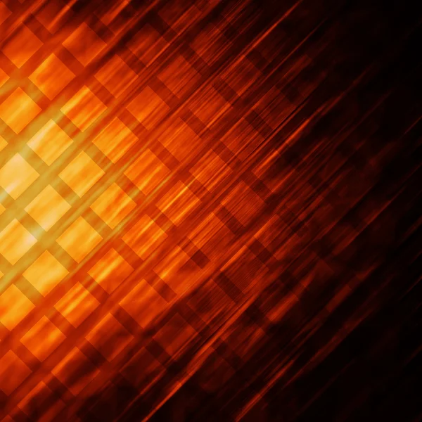 Abstraktní oranžový čtverec — Stock fotografie