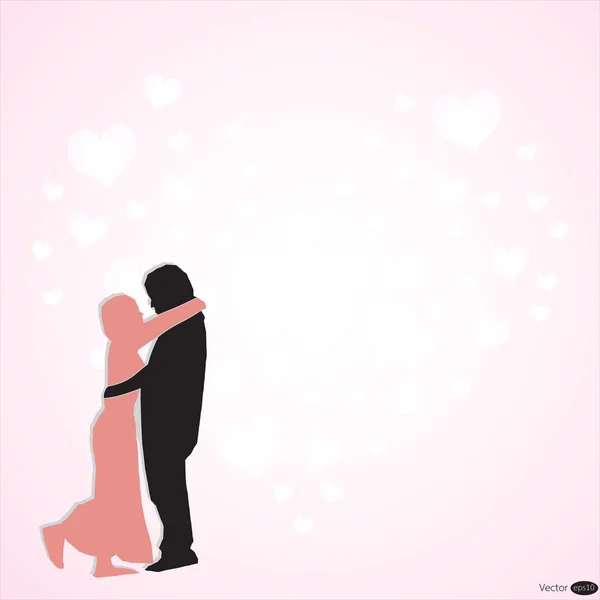 Carte de mariage — Image vectorielle