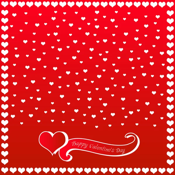 Happy Valentine's Day card — Stock Vector