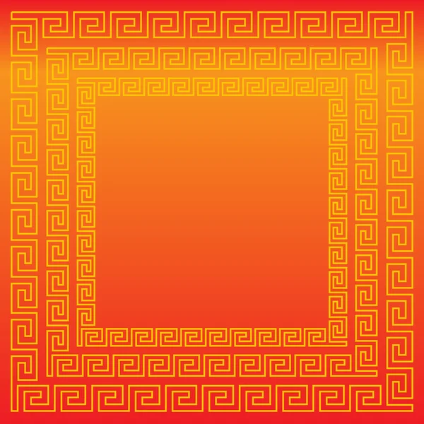 Fond de carte de vœux festive chinoise — Image vectorielle