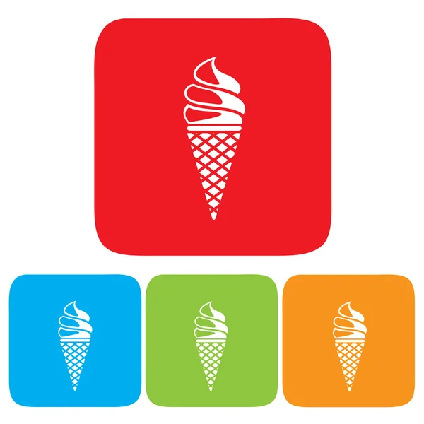 Ice Cream ikon — Stock vektor