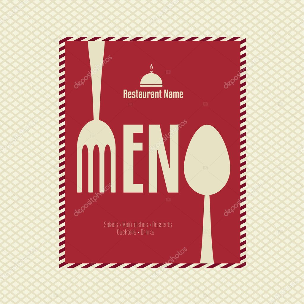 Restaurant Menu Card Design template