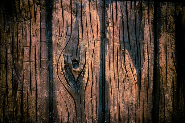 Textura de madeira da parede de cimento — Fotografia de Stock