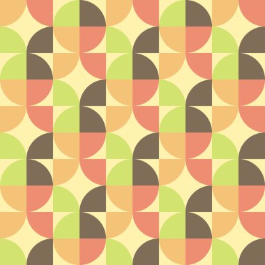 Retro soyut seamless modeli