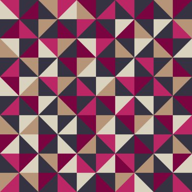 üçgen retro sorunsuz arka plan