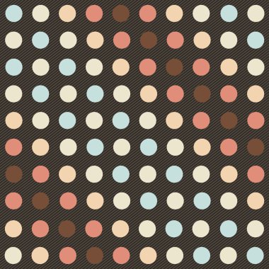 Retro daire seamless modeli