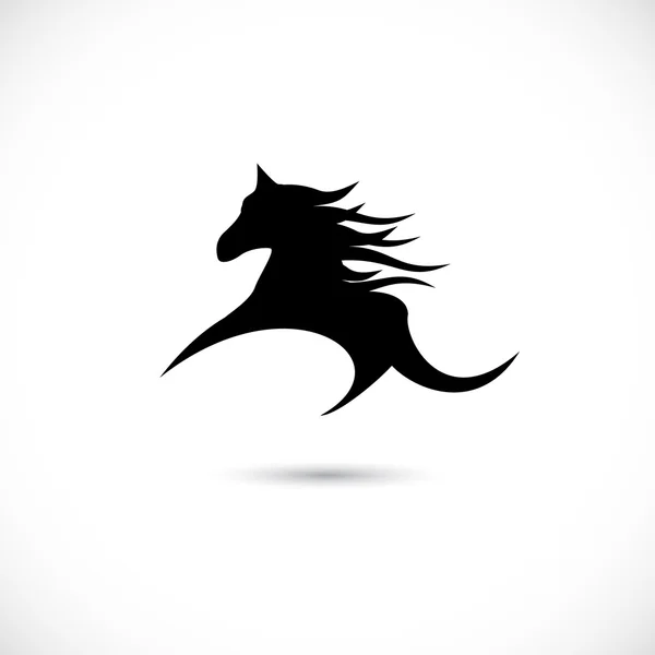 Символ лошади, векторная иллюстрация — стоковый вектор