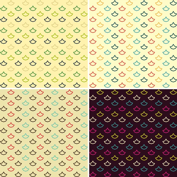 Abstract retro seamless pattern — Stock Vector