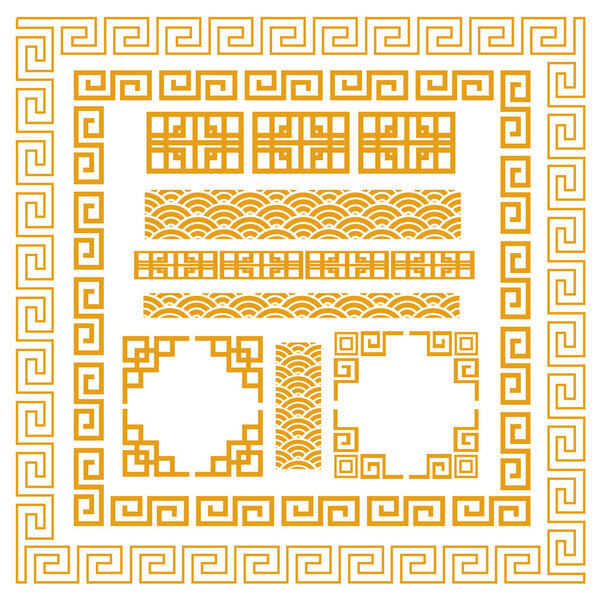 Chinese decorative frame