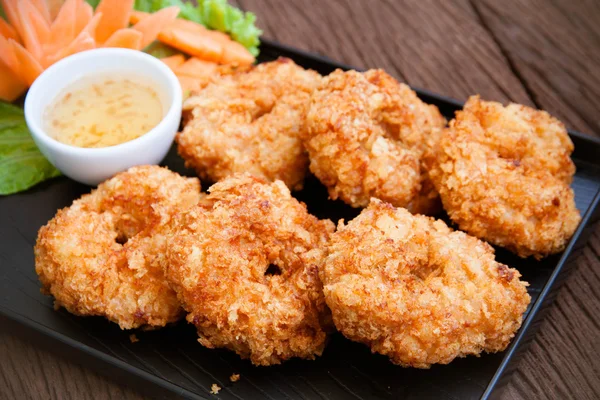 Fried shrimp cake — Stock Photo, Image