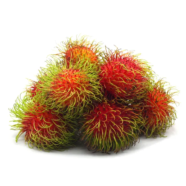 Rambutan on white background — Stock Photo, Image