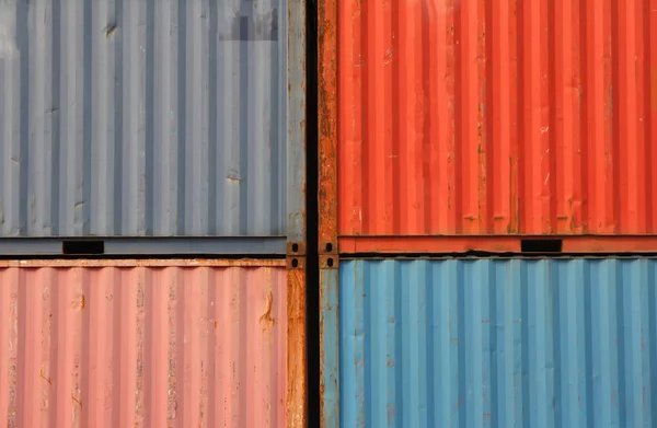 Containers verzending — Stockfoto